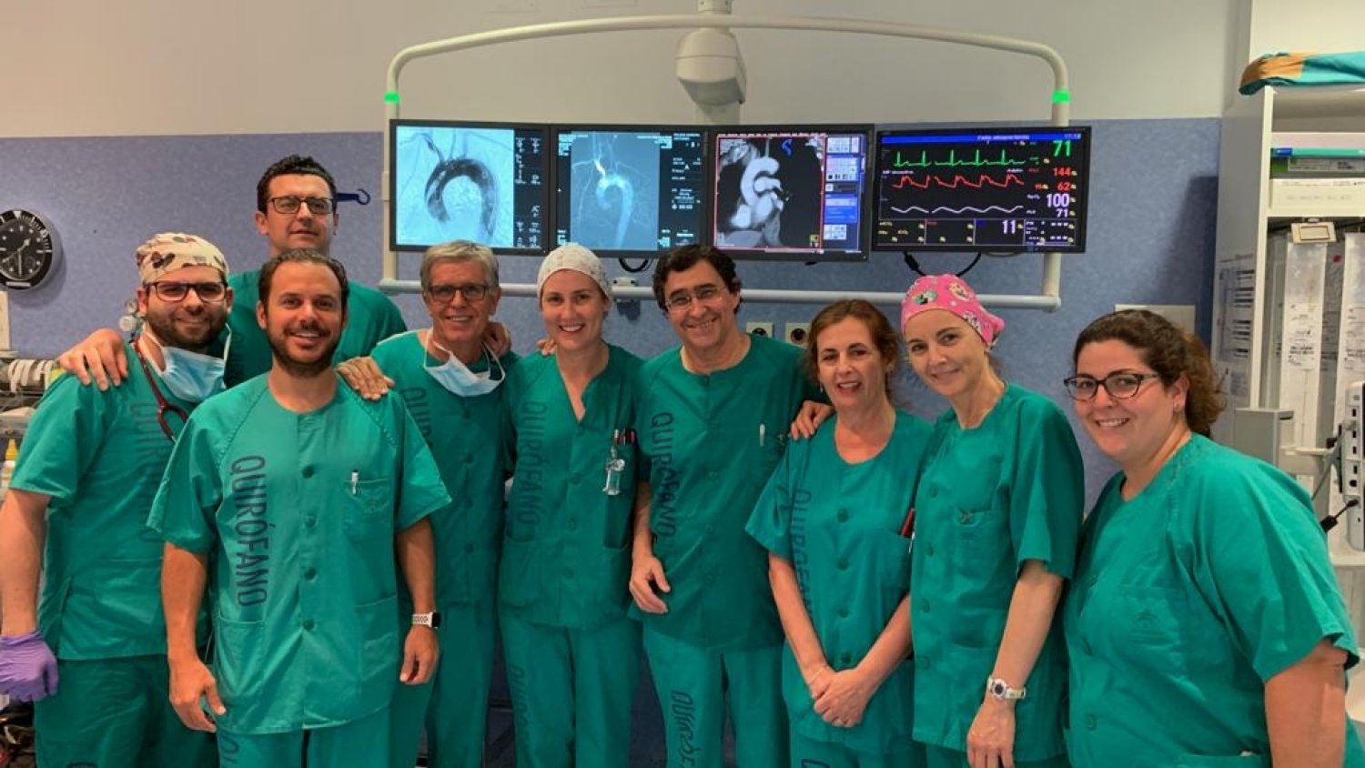 El Clínico cumple veinte años de experiencia en la utilización de técnicas endovasculares para el tratamiento reparador de la aorta torácica