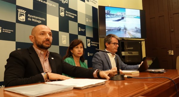 La pasarela peatonal del Perchel será sustituida por un puente de estructura similar al de los Alemanes