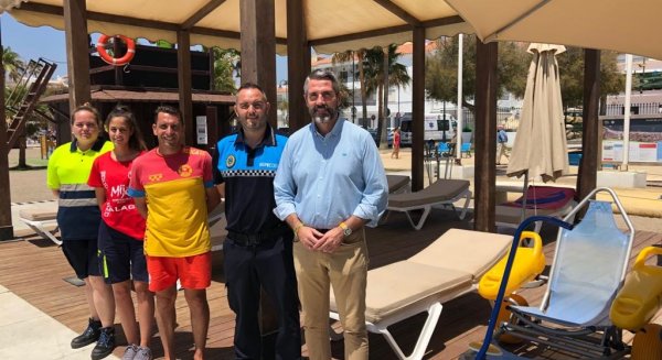 Mijas recibe el reconocimiento de ‘Accesibilidad universal’ a sus cuatro playas adaptadas