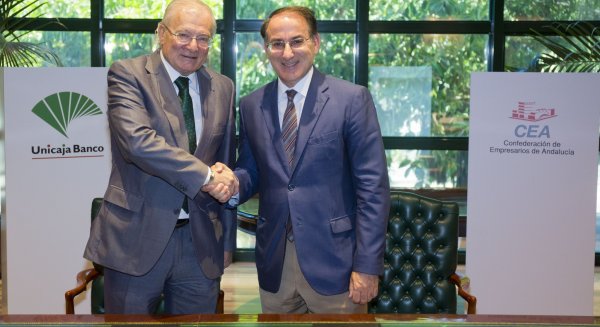 Unicaja Banco habilita una línea de financiación de 1.000 millones de euros para el sector empresarial andaluz
