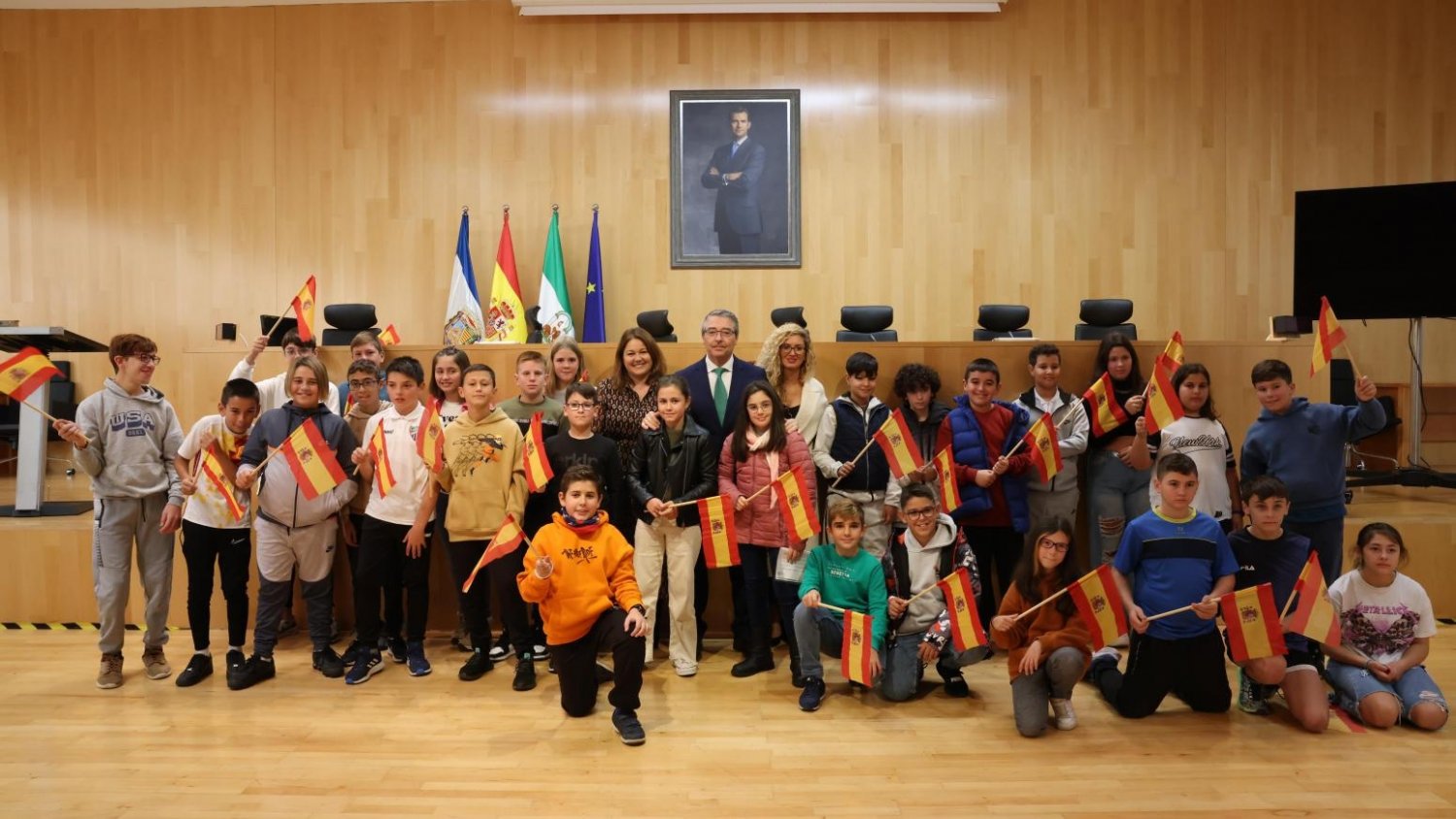 Diputación organiza un Pleno Infantil con alumnos del CEIP Enrique Ramos Ramos de Algarrobo