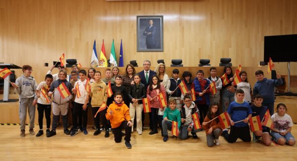 Diputación organiza un Pleno Infantil con alumnos del CEIP Enrique Ramos Ramos de Algarrobo