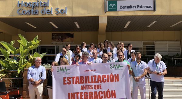 La Agencia Pública Sanitaria Costa del Sol exige la estabilización laboral previa al proceso de integración