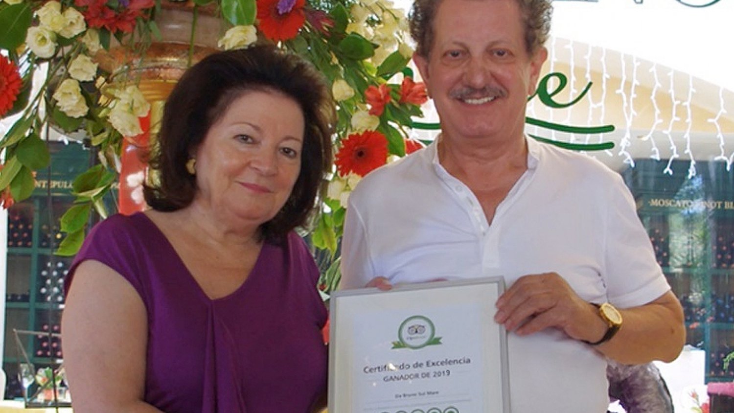 Tripadvisor concede al grupo de restauración ‘Da Bruno’ el Certificado de Excelencia 2019