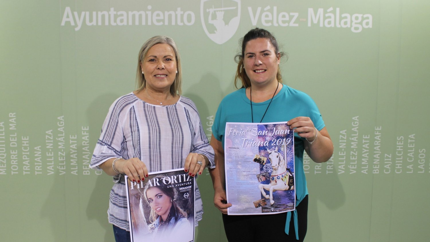 Pilar Ortiz y Christian Martín actuarán en la 'Feria San Juan de Triana' de Vélez Málaga