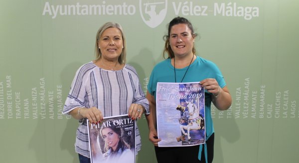 Pilar Ortiz y Christian Martín actuarán en la 'Feria San Juan de Triana' de Vélez Málaga