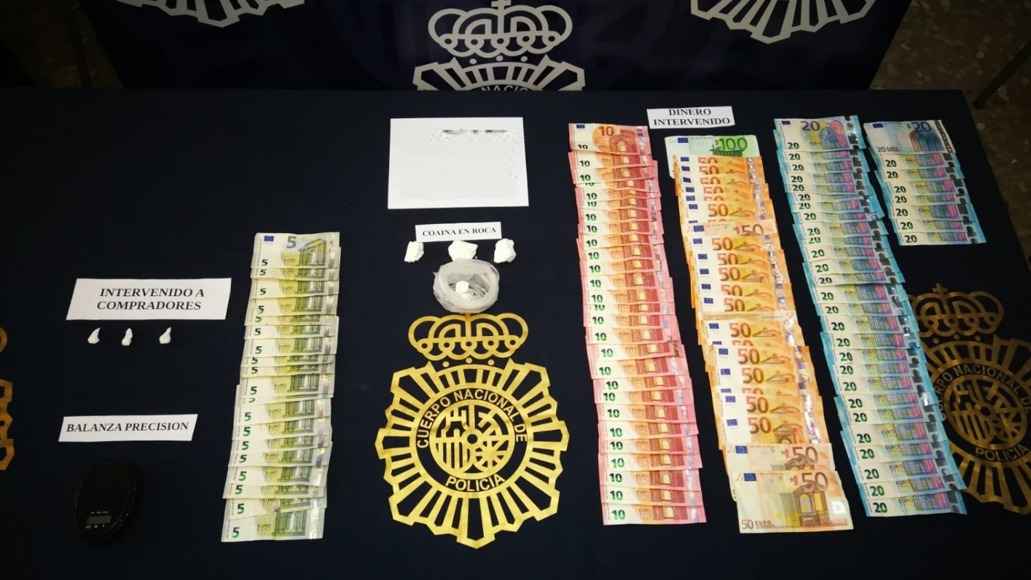 La Policía Nacional desmantela uno de los puntos de venta de cocaína más activo de Málaga y detiene a su responsable