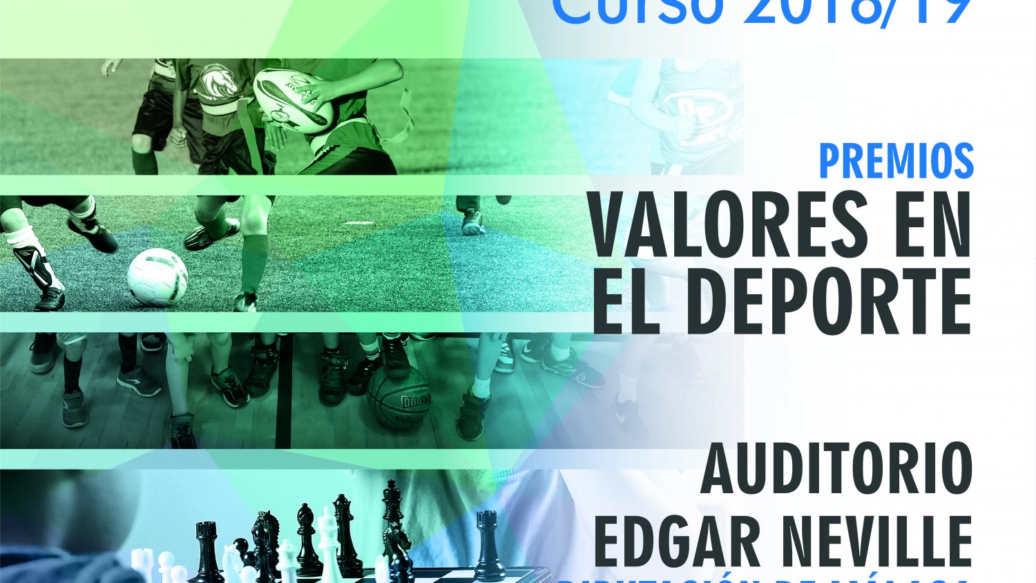 La Diputación de Málaga clausura hoy la temporada de Escuelas Deportivas Municipales con una gala en el Auditorio Edgar Neville