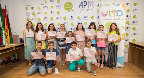 La Asociación de la Prensa premia a los 15 mejores redactores de Educación Primaria