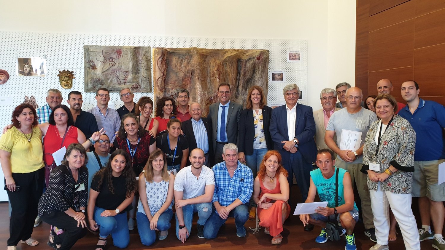 El Museo de Málaga acoge un proyecto de integración de personas con problemas de salud mental del Hospital Regional