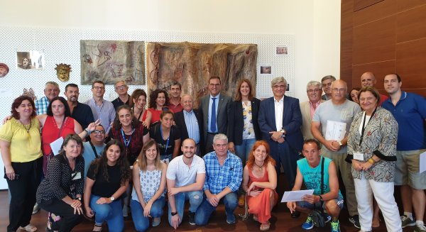 El Museo de Málaga acoge un proyecto de integración de personas con problemas de salud mental del Hospital Regional