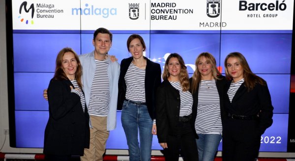 Málaga y Madrid celebran su alianza turística en la feria IBTM