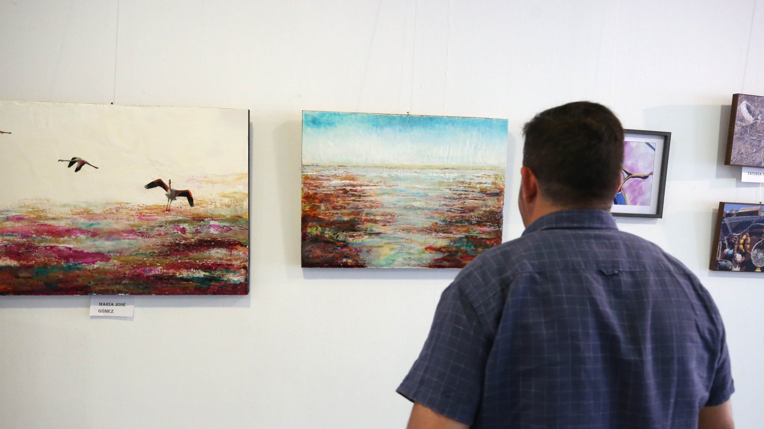 La Diputación acoge la exposición colectiva cultural 'Sueños y Realidad' de la Asociación Cultural Art Visual