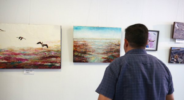 La Diputación acoge la exposición colectiva cultural 'Sueños y Realidad' de la Asociación Cultural Art Visual