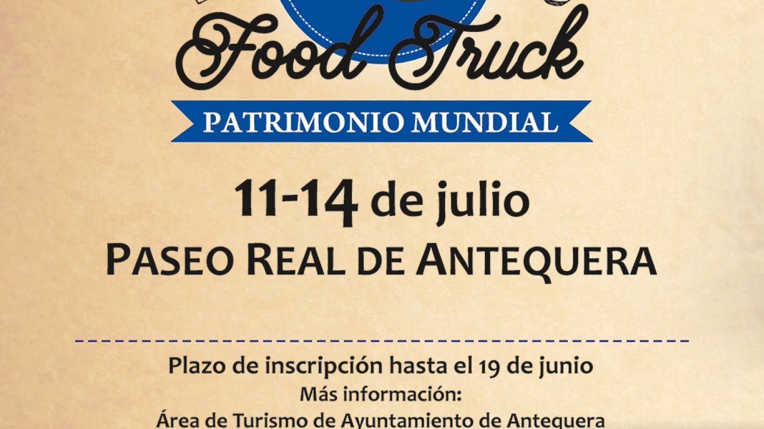 Antequera abre las inscripciones para participar en el 'IV Festival Gastronómico Patrimonio Mundial' que se llevará a cabo del 11 al 14 de julio
