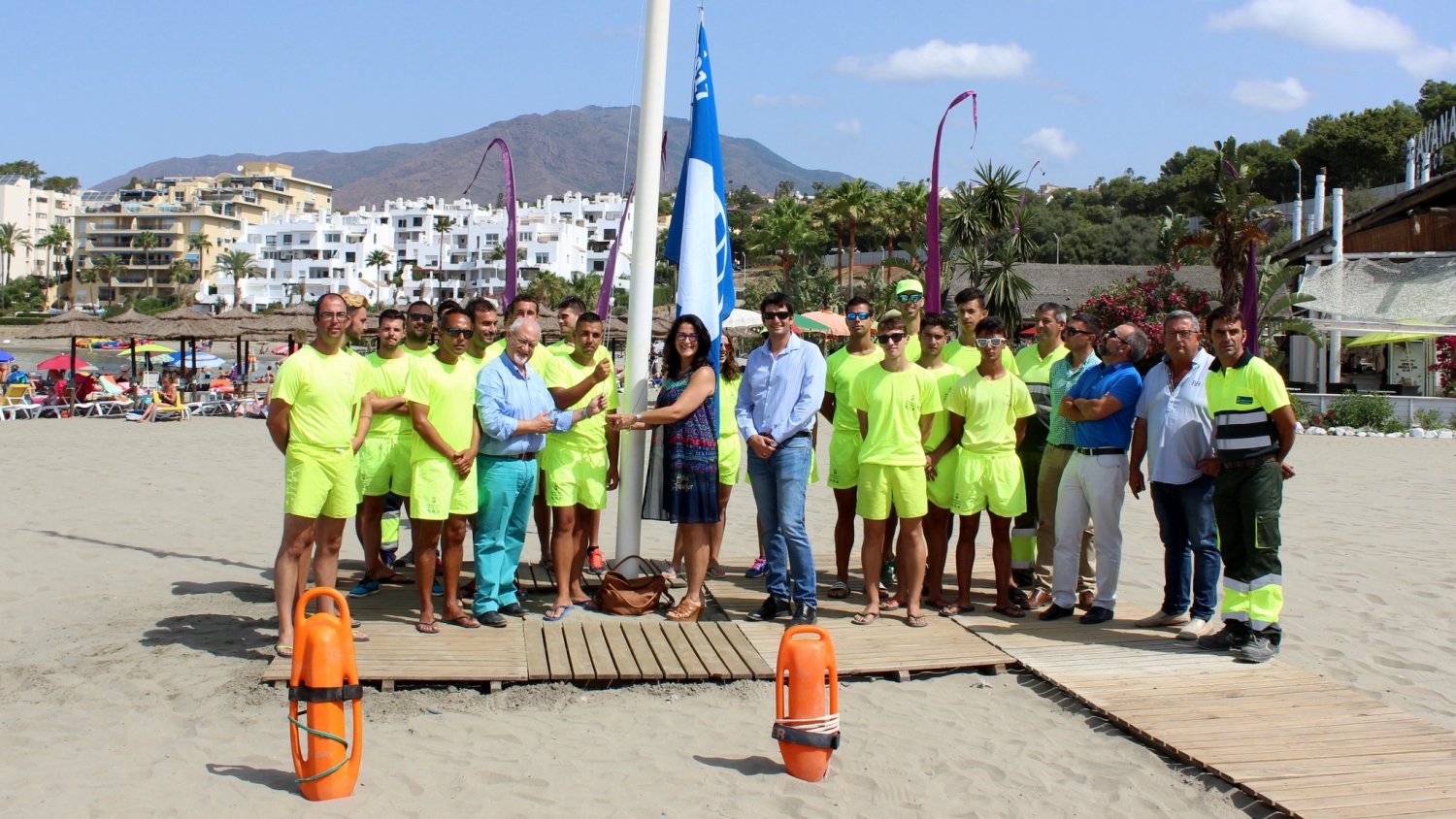 El Ayuntamiento de Estepona pondrá en marcha el servicio de vigilancia de playas y piscinas municipales el próximo sábado