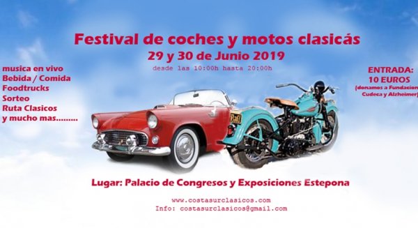Estepona acogerá la 'III Exposición de Coches y Motos Clásicas' en su Palacio de Exposiciones y Congresos