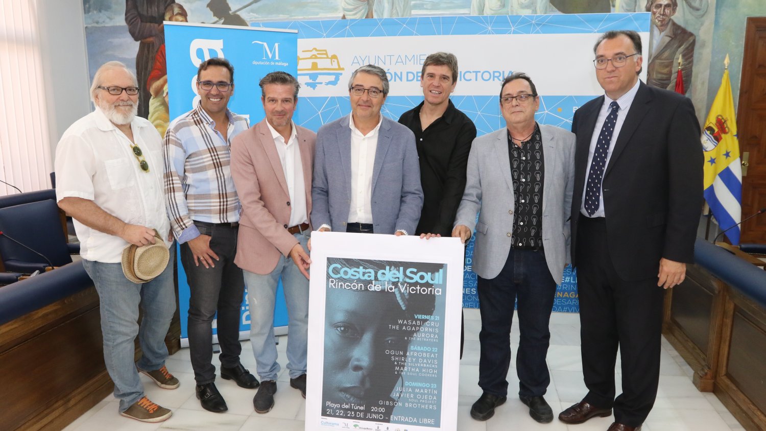 Rincón de la Victoria acogerá el festival 'Costa del Soul' con artistas como Gibson Brothers o Marta High & The Soul Cookers