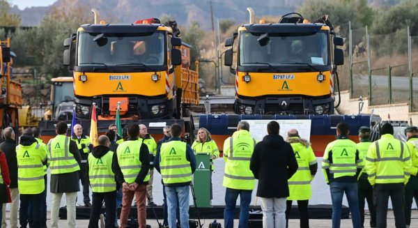 Más de 470 efectivos velarán por el buen estado de las carreteras andaluzas frente a las nevadas