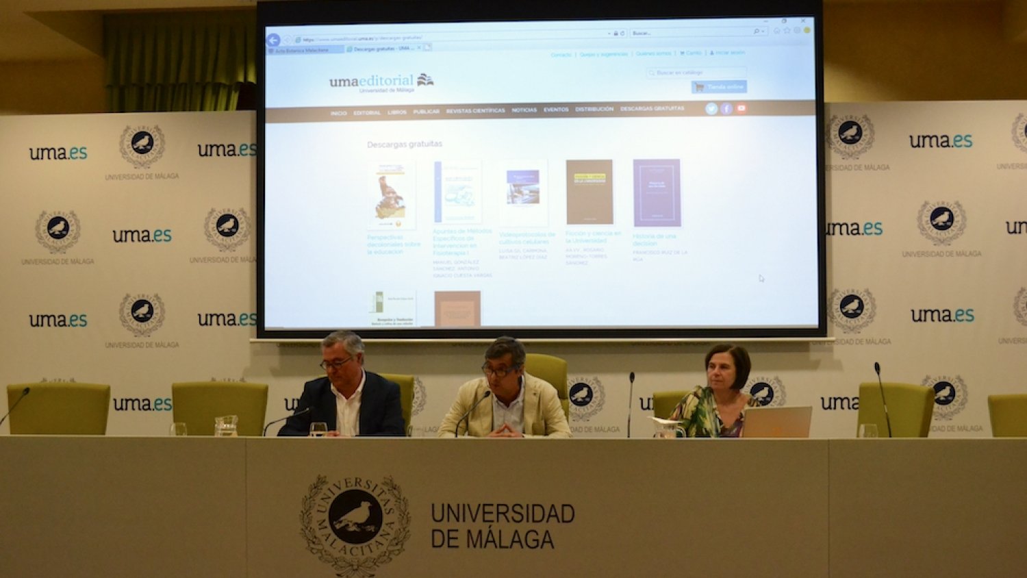 La Universidad de Málaga renueva el sello UMA Editorial