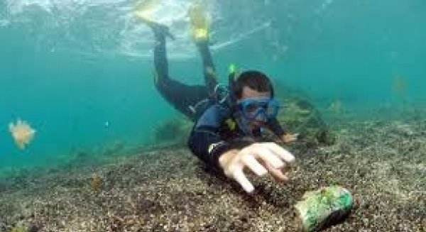Rincón de la Victoria acoge una jornada nacional de limpieza de playas y fondos marinos