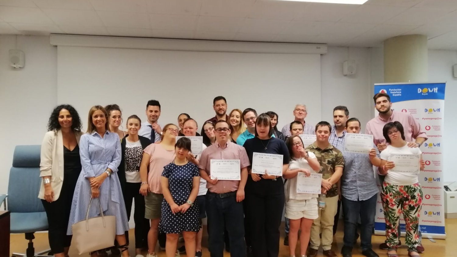 Málaga acoge el programa ‘Yo me prep@ro' para mejorar el acceso al empleo de personas con síndrome de Down a través de la realidad virtual