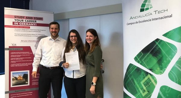 Tres estudiantes de ingeniería de la UMA recibirán formación dual en Alemania