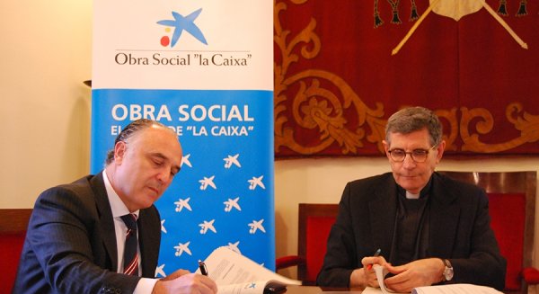 La Fundación Victoria y CaixaBank comenzarán a establecer relaciones comerciales, financieras y de cooperación mutua