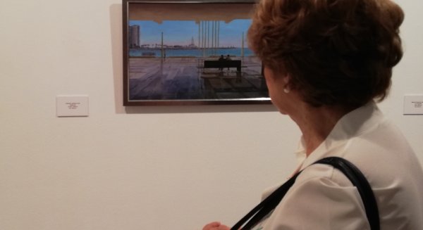 50 obras procedentes del 6º certamen de Pintura de la Asociación de Veteranos del BBVA conforman la nueva exposición del Archivo Municipal
