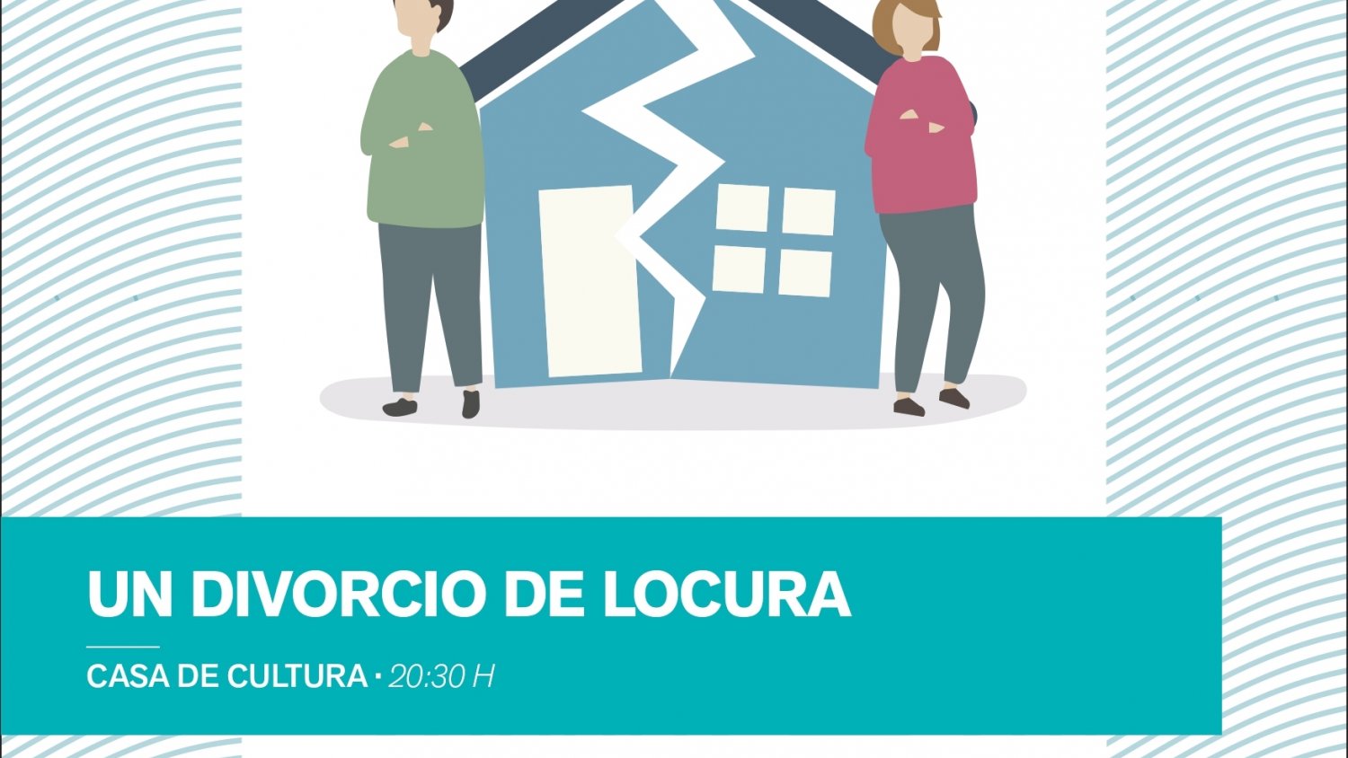 Torremolinos acogerá el viernes y el sábado la obra La obra 'Un divorcio de locura' en la Casa de la Cultura