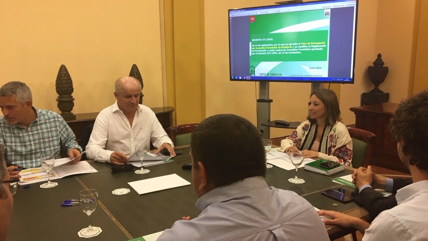 La Junta activa en Málaga el período de alto riesgo del Plan Infoca con un dispositivo de 563 efectivos y una inversión de 20,6 millones de euros