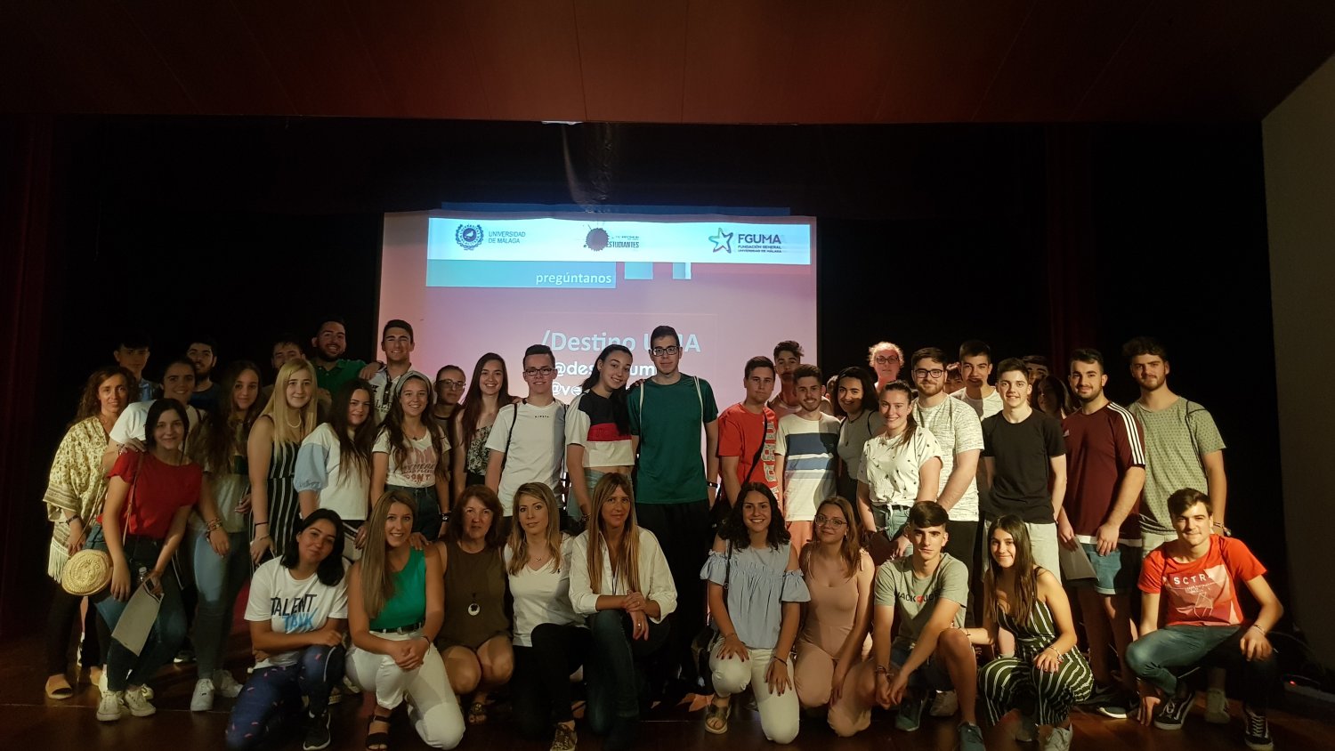 200 estudiantes preuniversitarios de Archidona conocen la oferta de la Universidad de Málaga