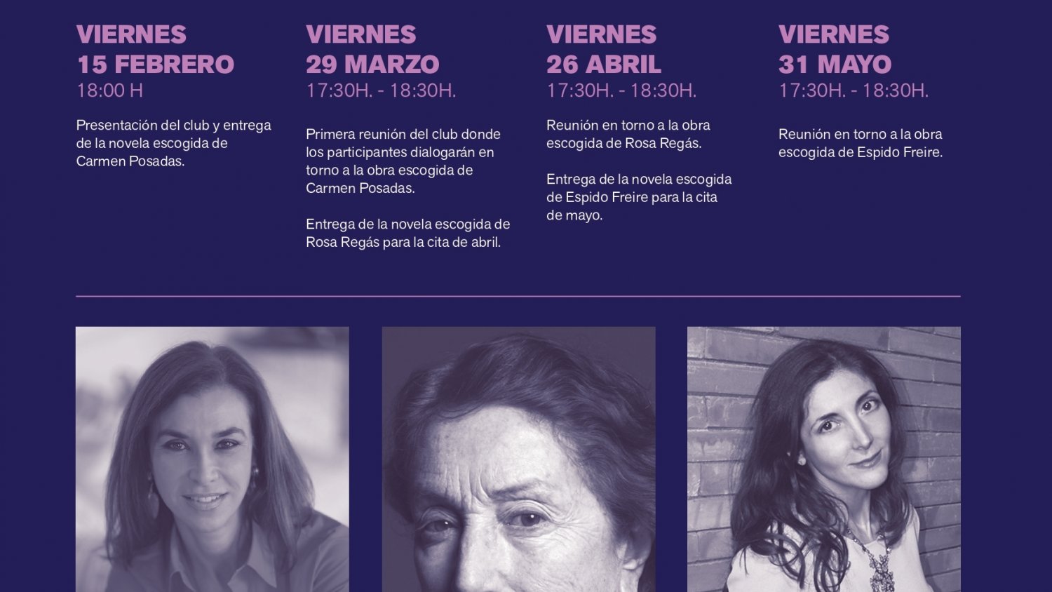 El Club de Lectura 'Ellas escriben' de Torremolinos llevará a cabo este viernes una nueva sesión de trabajo