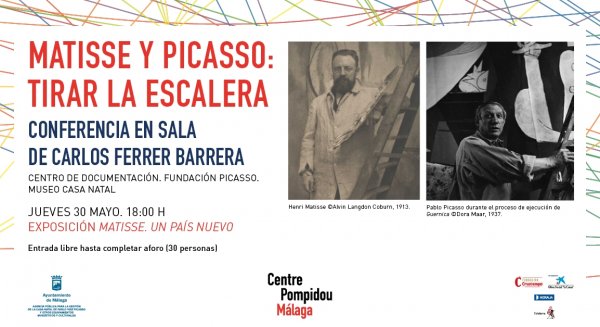 Carlos Ferrer hablará, en el Centre Pompidou, sobre la relación de amistad entre Matisse y Picasso