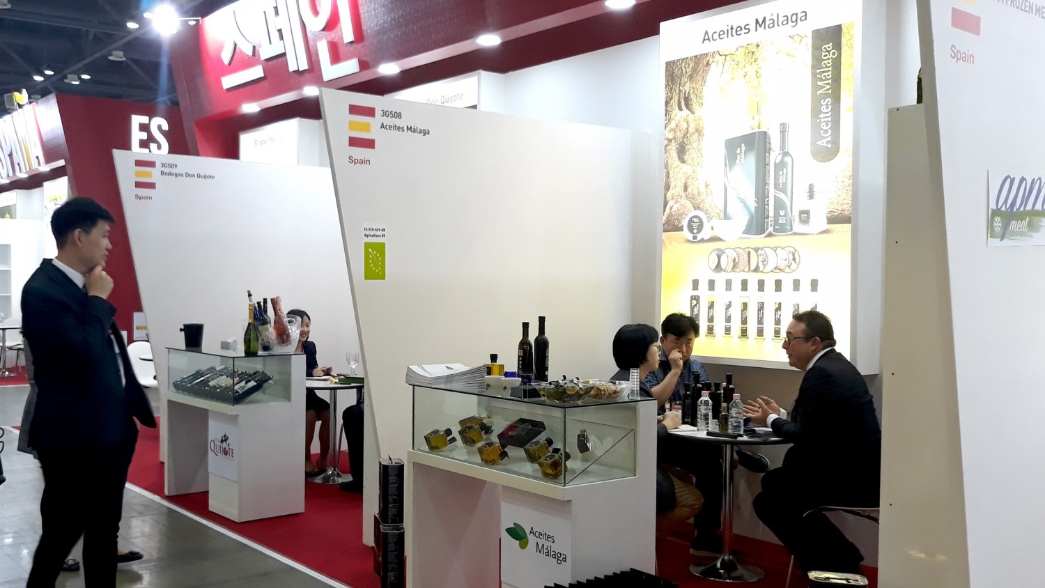 Empresas andaluzas de alimentos y bebidas se promocionan en la feria ‘Seoul Food & Hotel’ de Corea del Sur