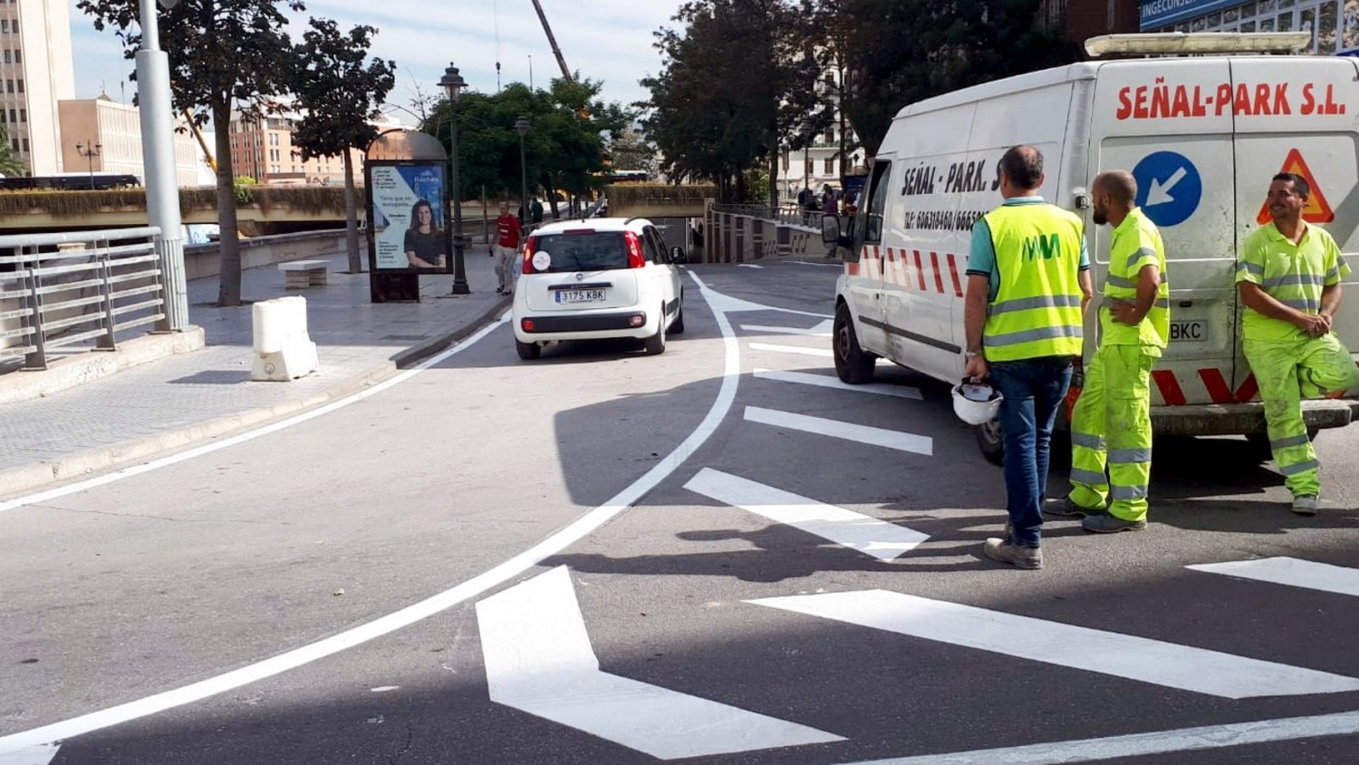 Fomento abre el paso inferior de García Caparrós al tráfico tras cerca de cuatro años cerrado