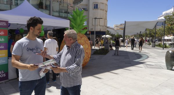 Adelante Torremolinos transformará las plazas con más zonas verdes y de ocio para todas las edades