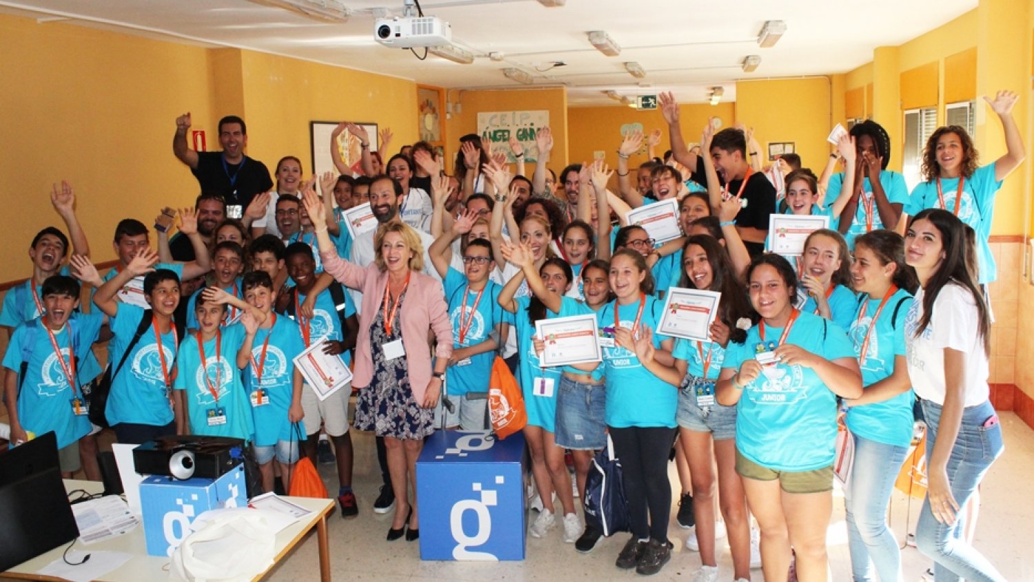 El Centro de Acceso Público a Internet organiza la 'I JamToday Junior' con 45 alumnos del CEIP Angel Ganivet