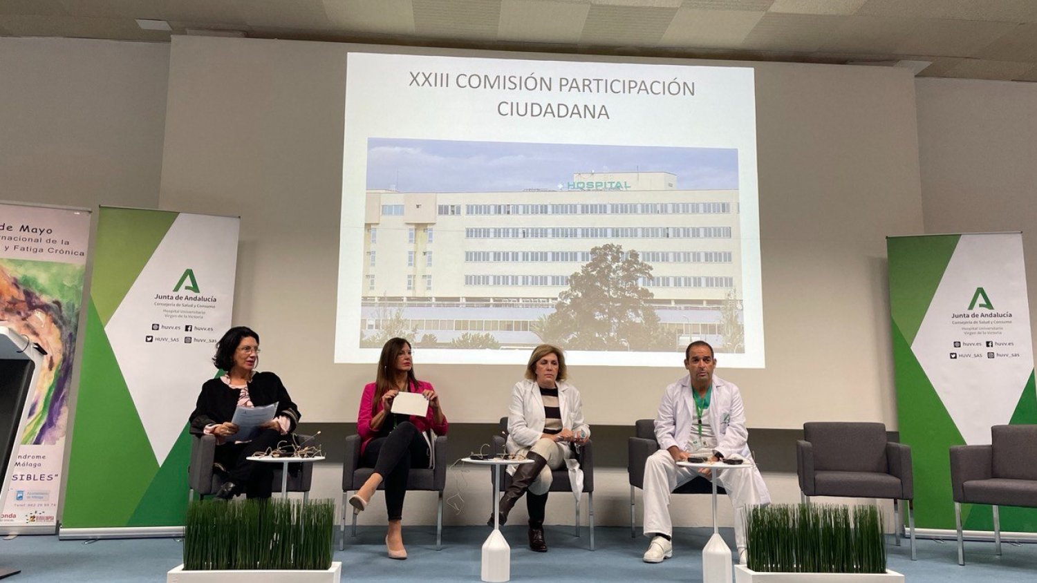El proyecto de apoyo emocional a las mujeres con cáncer de mama centra la comisión del Hospital Clínico