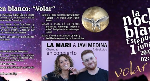 La Noche en Blanco de Estepona trae como protagonistas la II 'Shopping Night' y un concierto de ‘La Mari’ y Javi Medina