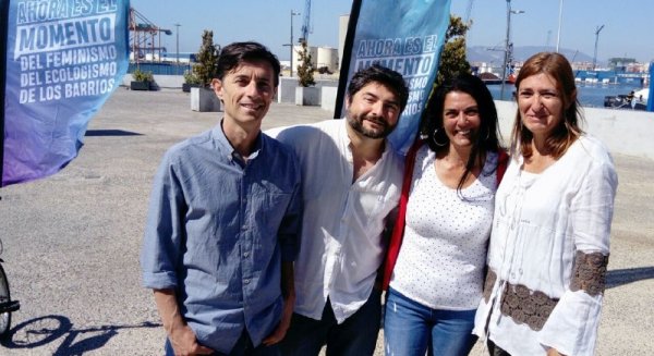 Málaga Ahora muestra su rechazo al proyecto del rascacielos en el Puerto