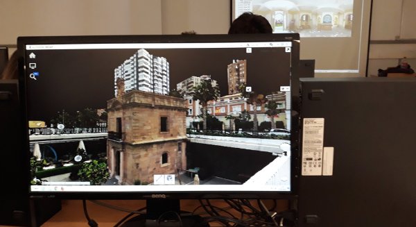 La UMA organiza la actividad 'Escaneado del patrimonio y procesamiento de datos en el entorno BIM' para reconstruir digitalmente edificios