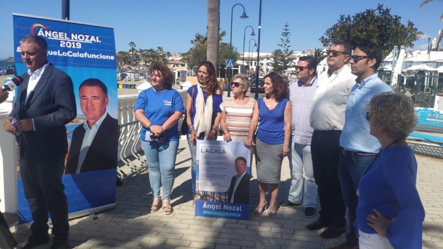 El PP de Mijas plantea modernizar el camino de Coín