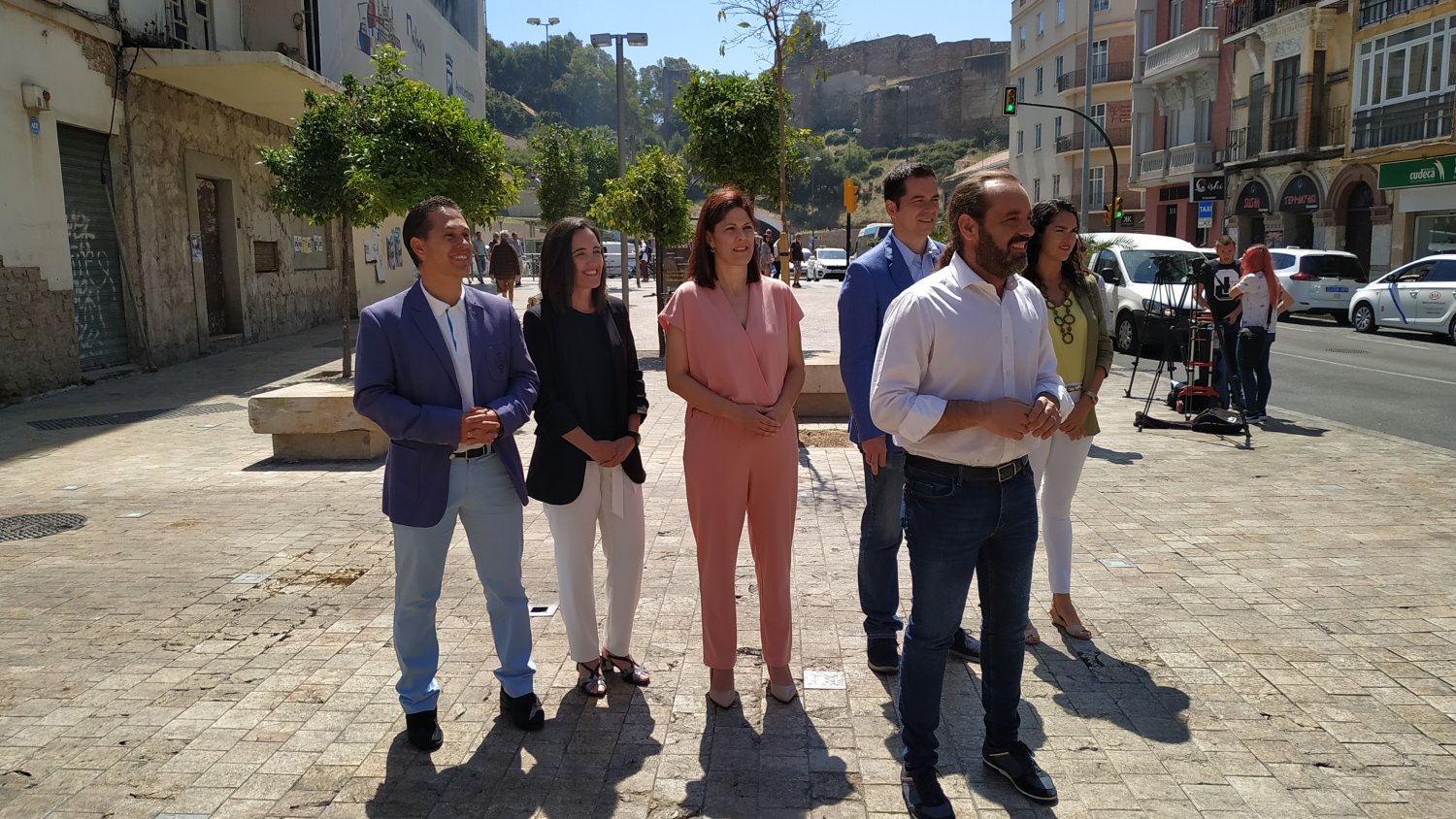 Ciudadanos apuestan por la peatonalización de toda la Alameda y la rehabilitación de los Baños del Carmen