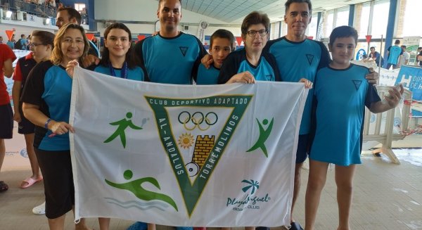 Torremolinos gana 13 medallas de oro en el Campeonato de Andalucía de natación para personas con discapacidad intelectual