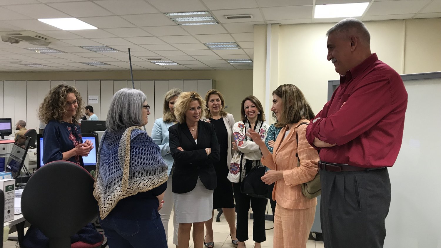 Rocío Blanco analiza el desarrollo de las políticas de empleo en Málaga, con una inversión de 83 millones