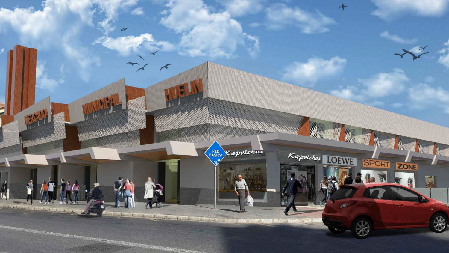 El Ayuntamiento de Málaga aprueba la reforma integral del mercado de Huelin y el provisional por un importe de 8,9 millones de euros