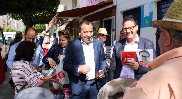 El PSOE anima a votar a su partido en el Rincón de la Victoria para que 