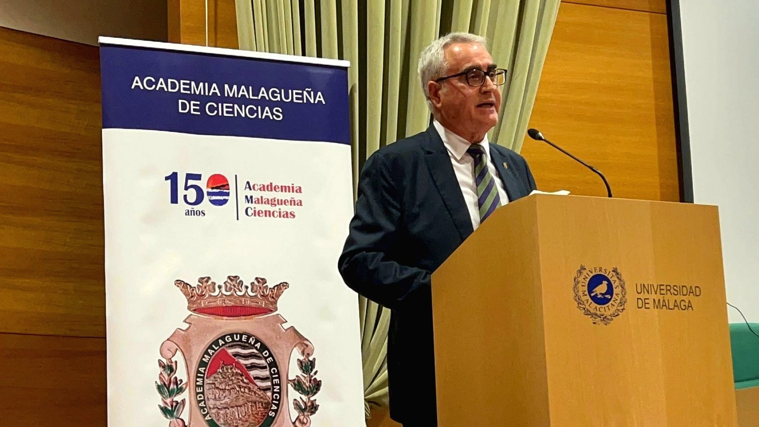 UMA.- El catedrático Antonio Heredia ingresa en la Academia Malagueña de las Ciencias