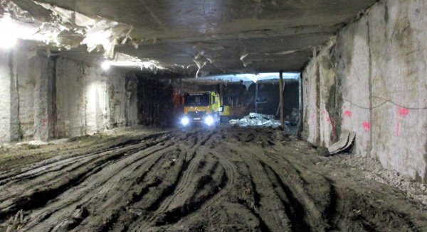 La Unión Temporal de Empresas finaliza la excavación en el primer nivel del túnel del metro de Málaga